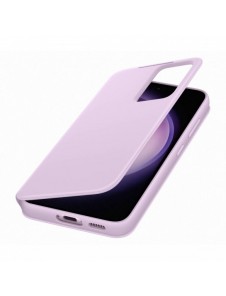 Samsung Smart View Wallet Case för Samsung Galaxy S23 Cover med Smart Flip Window Card Wallet Lilac (EF-ZS911CVEGWW)