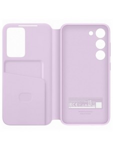 Samsung Smart View Wallet Case för Samsung Galaxy S23 Cover med Smart Flip Window Card Wallet Lilac (EF-ZS911CVEGWW)