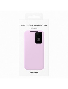 Samsung Smart View Wallet Case för Samsung Galaxy S23 Cover med Smart Flip Window Card Wallet Lilac (EF-ZS911CVEGWW)