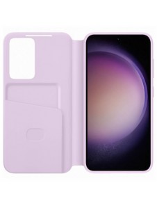 Samsung Smart View Wallet Case för Samsung Galaxy S23 Cover med Smart Flip Window Card Wallet Lilac (EF-ZS911CVEGWW)