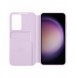 Samsung Smart View Wallet Case för Samsung Galaxy S23 Cover med Smart Flip Window Card Wallet Lilac (EF-ZS911CVEGWW)