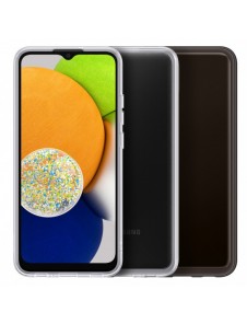 Samsung Soft Clear Cover-fodral Samsung Galaxy A03 transparent (EF-QA036TTEGEU)