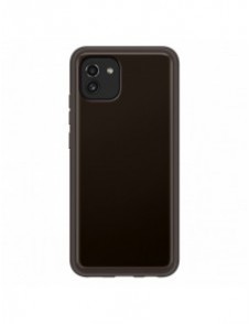 Samsung Soft Clear Cover för Samsung Galaxy A03 svart (EF-QA036TBEGEU)