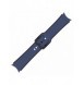 Samsung tvåfärgade sportband för Samsung Galaxy Watch 4/4 Classic / 5/5 Pro (20 mm, M / L) blå (ET-STR91LNEGEU)