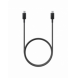 Samsung USB C-kabel 480Mbps 5A 1m (EP-DN975BBEGWW) - svart