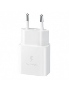 Samsung USB-väggladdare Typ C 15W PD AFC + USB-kabel Typ C vit (EP-T1510XWEGEU)