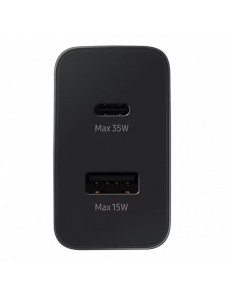 Samsung USB-C / USB-A väggladdare 35W svart (EP-TA220NBEGEU)