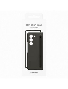 Silikonfodral till Samsung Galaxy Z Fold 5 Slim Fodral + stylus - svart