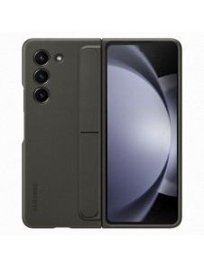 Silikonfodral till Samsung Galaxy Z Fold 5 med stativ och rem - svart EF-MF946CBE