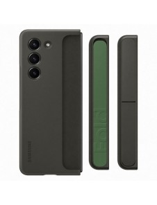 Silikonfodral till Samsung Galaxy Z Fold 5 med stativ och rem - svart EF-MF946CBE