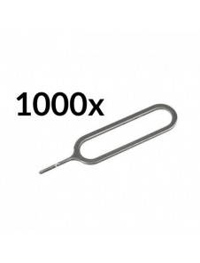 1000 st påse - Sim-kort öppningsverktyg / Sim borttagningsverktyg iPhone 3G 3GS 4 4G 4S