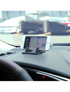 Universal bilhållare silikon telefonställ nano pad svart