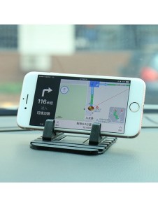 Universal bilhållare silikon telefonställ nano pad svart