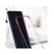 Clear Color Case Gel TPU Galvaniseringsram Skydd för Xiaomi Redmi 8A svart
