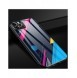 Färgglasfodral Slitstarkt skal med baksida i härdat glas och kamerafodral iPhone 11 Pro Max mönster 1