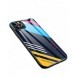 Färgglasfodral Slitstarkt skal med baksida i härdat glas och kamerafodral iPhone 11 Pro Max pattern 2