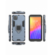 Ring Armor Case Kickstand Tough Rugged Cover för Huawei Y5p blå
