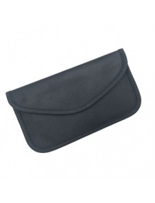 Stöldskyddsfodral för bilnycklar Telefon Radioblockering Faraday Box Faraday Cage 20cm x 11cm Svart