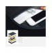 Stöldskyddsfodral för bilnycklar Telefon Radioblockering Faraday Box Faraday Cage 20cm x 11cm Svart