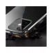 Clear Color Fodral Gel TPU Galvaniseringsram Skal till iPhone 12 Pro Max blå