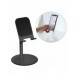 Telescopic Desktop Bracket telefon surfplatta hållare svart (K3S)