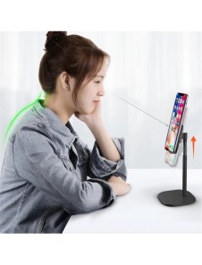Telescopic Desktop Bracket telefon surfplatta hållare svart (K3S)