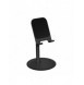 Telescopic Desktop Bracket telefon surfplatta hållare svart (K3S)