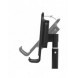 Telescopic Desktop Bracket telefon surfplatta hållare svart (K3S)