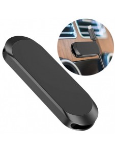 Flat fordonsmonterad magnetisk fäste för instrumentbräda svart