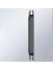Flat fordonsmonterad magnetisk fäste för instrumentbräda svart