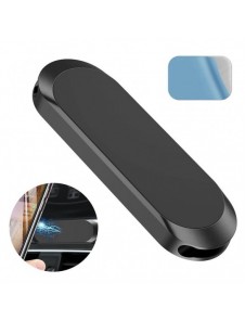 Flat fordonsmonterad magnetisk fäste för instrumentbräda svart