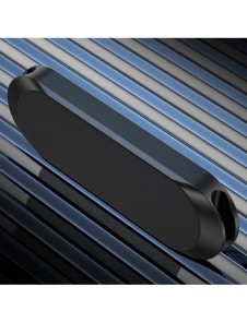 Flat fordonsmonterad magnetisk fäste för instrumentbräda svart