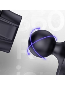 360-graders universell magnetisk bilhållare för bilinstrumentbräda svart