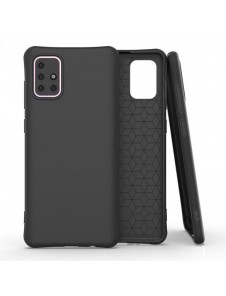 Soft Color Case flexibelt gelfodral för Samsung Galaxy M31s svart