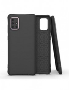 Soft Color Case flexibelt gelfodral för Samsung Galaxy M31s svart