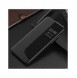 Eco Leather View Case elegant bokhylla fodral med stöd för Huawei P40 Lite E svart