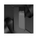 Eco Leather View Case elegant bokhylla fodral med stöd för Huawei P40 Lite E svart