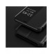 Eco Leather View Case elegant bokhylla fodral med stöd för Huawei P40 Lite E svart