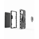 Ring Armor Case Kickstand Tough Rugged Cover för Samsung Galaxy A42 5G blå