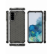 Honeycomb Case pansarskydd med TPU Bumper för Samsung Galaxy S21+ 5G (S21 Plus 5G) svart