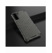 Honeycomb Case pansarskydd med TPU Bumper för Samsung Galaxy S21+ 5G (S21 Plus 5G) svart