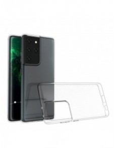 Ultra Clear 0,5 mm Fodral Gel TPU skal för Samsung Galaxy S21 Ultra 5G transparent