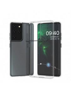 Ultra Clear 0,5 mm Fodral Gel TPU skal för Samsung Galaxy S21 Ultra 5G transparent
