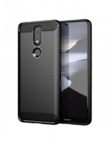 Kolfodral Flexibelt skal TPU-fodral för Nokia 2.4 svart