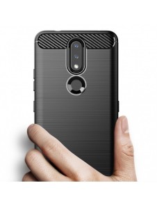 Kolfodral Flexibelt skal TPU-fodral för Nokia 2.4 svart