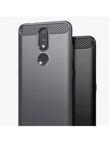 Kolfodral Flexibelt skal TPU-fodral för Nokia 2.4 svart