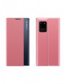 Nytt Sleep Case Bokhylla Typ Fodral med stödfunktion för Samsung Galaxy A52s 5G / A52 5G / A52 4G rosa