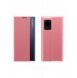 Nytt Sleep Case Bokhylla Typ Fodral med stödfunktion för Samsung Galaxy A52s 5G / A52 5G / A52 4G rosa