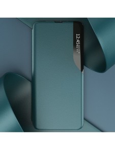 Eco Leather View Case elegant bokhylla fodral med stöd för Samsung Galaxy A52s 5G / A52 5G / A52 4G röd