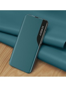 Eco Leather View Case elegant bokhylla fodral med stöd för Samsung Galaxy A52s 5G / A52 5G / A52 4G röd